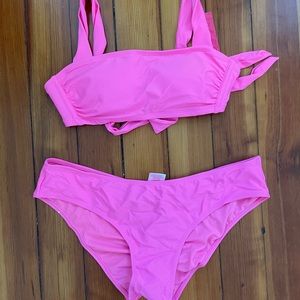 Target pink cheeky bikini bottoms